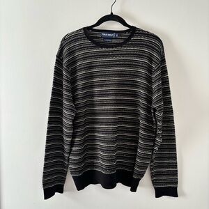 Polo Golf Ralph Lauren Men’s Wool Printed Crewneck Sweater Pullover Striped